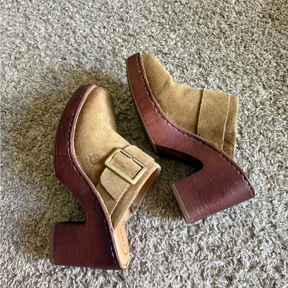 Born Hannah Clogs - Rust Distressed - Picture 5 of 6